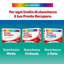 Carica l'immagine nel visualizzatore di Gallery, Massigen - Pronto Recupero Energia Plus, Integratore Tonico Energetico con Creatina, Arginina, Beta-Alanina, Vitamine e 