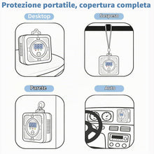 Carica l'immagine nel visualizzatore di Gallery, Rilevatore Monossido di Carbonio Portatile con Display LCD Chiaro, Adatto per Uso Domestico, Viaggi, Camper e Appartamen
