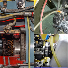 Carica l'immagine nel visualizzatore di Gallery, Kit tubi benzina 4 pezzi Tubo carburante per motosega Motore comune a 2 tempi di piccole dimensioni Tubo olio da 1 metro