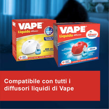 Carica l'immagine nel visualizzatore di Gallery, Vape, Ricarica Liquida Mosche-Zanzare, Protezione per 480 ore, Protegge dalle Mosche, Zanzare Comuni e Tigre, 22 ml