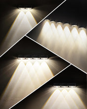 Carica l'immagine nel visualizzatore di Gallery, Luci da Esterno Giardino 8 Pezzi Lampade Solari da Giardino Bianco Caldo Luce Solare LED Impermeabile Creando un'atmosfe