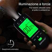 Carica l'immagine nel visualizzatore di Gallery, Misuratore di Umidità del Legno,Igrometro Digitale Professionale Rilevatore di Umidità per Legni