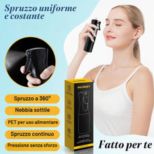 Carica l'immagine nel visualizzatore di Gallery, Spruzzino per Capelli 200 ml Spruzzino Nebulizzatore a Nebbia Continua Ultra Fine, Riutilizzabile con Design a Prova di 
