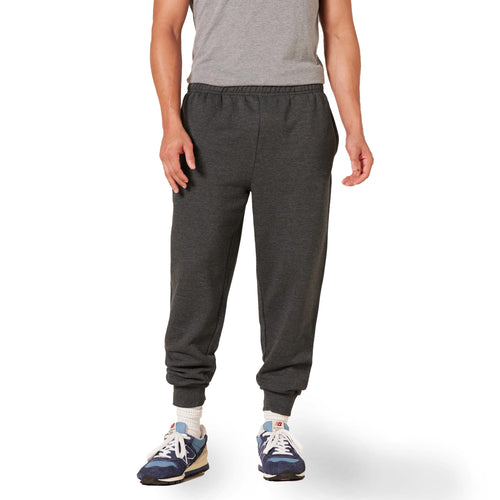 Amazon Essentials Pantaloni della Tuta in Pile Uomo, Carbone, XL