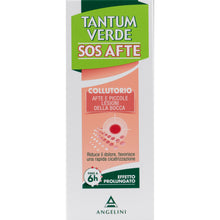 Carica l'immagine nel visualizzatore di Gallery, Tantum Verde SOS Afte Collutorio, Trattamento per Afte e Ulcere, 120 ml | Piccole Lesioni della Bocca, Riduce il Dolore,
