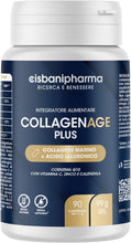 Carica l'immagine nel visualizzatore di Gallery, CISBANI PHARMA Collagene Marino Idrolizzato 1000mg + Acido Ialuronico 50mg