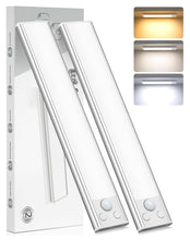 Carica l'immagine nel visualizzatore di Gallery, 6000K Luce LED Sottopensile Cucina - Luci Sensore Batteria Armadio Lampada