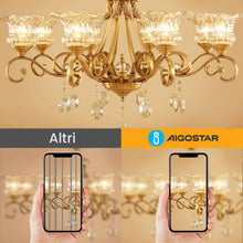 Carica l'immagine nel visualizzatore di Gallery, Aigostar Lampadina Stile Vintage Filamento LED E14, C35 4W (Equivalenti a 35W), 400 Lumen, Bianco Caldo 2200K, CRI＞80, A