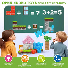 Carica l'immagine nel visualizzatore di Gallery, Costruzioni Magnetiche per Bambini 100 PCS 2CM 3+ Giochi Cubi Magnetici, Blocchi Building Blocks Giocattoli Montessori a Partire da 3 4 5 6 7 8 9 10 11 12 Anni Regali di Compleanno per Ragazzi