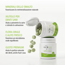 Carica l'immagine nel visualizzatore di Gallery, ApaCare Gum Chewing Gum Anticarie con Xilitolo Minerali Smalto 6 Barattoli