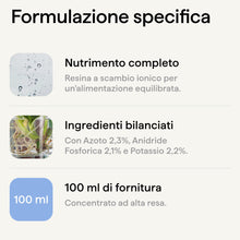 Carica l'immagine nel visualizzatore di Gallery, Illica, Concime Per Idrocoltura 100ml Fertilizzante Idroponica, Nutrimento Piante Idroponiche Vere Da Interno, Piante Ve