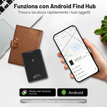 Carica l'immagine nel visualizzatore di Gallery, 2026 Nuovo (solo Android) Smart Bluetooth Wallet Tracker Card Thin 2.5 mm, 6 Anni Batteria, IP68 Impermeabile,Bluetooth 
