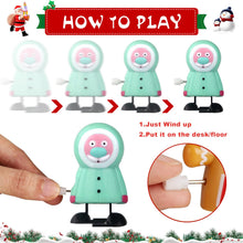 Carica l'immagine nel visualizzatore di Gallery, Set di Giocattoli a Carica di Natale - 12 Pezzi Mini Giocattoli a Orologeria per Bambini