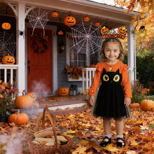 Carica l'immagine nel visualizzatore di Gallery, Costume Da Zucca Per Bambini, Costume Zucca Ragazze con Zucca Cappelli