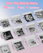 Carica l'immagine nel visualizzatore di Gallery, Macchina Fotografica Bambini Istantanea Rosa: HODDRCCN Macchina Fotografica Istantanea Bambini - Registrazione Video 108