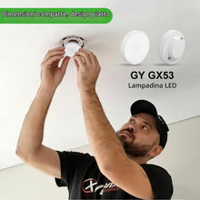 Carica l'immagine nel visualizzatore di Gallery, GY Lampadine LED GX53, 4.9W (equivalenti a 55W), 4000K Luce Bianca Naturale, 668 Lumen, Angolo Fascio 100°, Lampadina Di