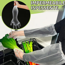 Carica l'immagine nel visualizzatore di Gallery, Guanti Monouso a Braccio Lungo,Guanti USA e Getta,Guanti Monouso Trasparenti,Guanti Lunghi in Plastica Veterinaria,Guant