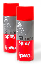Carica l'immagine nel visualizzatore di Gallery, IPEA 2x Spray al Silicone Lubrificante, Protettivo 400 ml [800ml totali] - 2 PEZZI - Made in Italy - Multiuso Incolore A