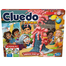 Carica l'immagine nel visualizzatore di Gallery, Hasbro Gaming Cluedo Junior, Gioco da Tavolo 2 in 1 con Tabellone Fronte-Retro, Gioco di Investigazione, Per Bambini e B