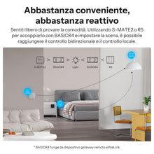Carica l'immagine nel visualizzatore di Gallery, Interruttore intelligente SONOFF BASICR4 2.4GWiFi DIY, 10A/2400W, modalità di controllo intelligente, protezione da surr