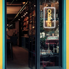 Carica l'immagine nel visualizzatore di Gallery, Pannello Neon Open - Led Open Sign - Pannello Lumino USB 5V Acrilico Trasparente per Negozio, Café, Bar, Salon, Store, C