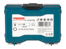 Carica l'immagine nel visualizzatore di Gallery, Makita E-15768 Kit 33 Punte Bussole Trapano Con Valigetta