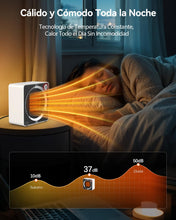 Carica l'immagine nel visualizzatore di Gallery, 500W Termoventilatore Basso Consumo, Stufetta Ceramica, Scaldabagno Elettrico Integrati, Stufetta Elettrica PTC, Doble P