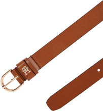 Carica l'immagine nel visualizzatore di Gallery, Tommy Hilfiger Donna Cintura Essential Effortless 2,5 cm Cintura in Pelle, Marrone (Cognac), 120 cm