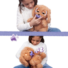 Carica l'immagine nel visualizzatore di Gallery, BABY PAWS Labradoodle, Cucciolo Interattivo di Peluche che Reagisce ai Vostri Input, Portatelo con voi, Giocattolo Regalo per Bambini dai 4 Anni in su