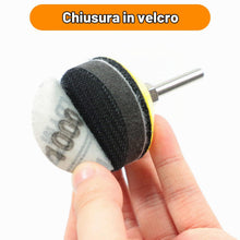 Carica l'immagine nel visualizzatore di Gallery, KONGMING 130 Pezzi Dischi Abrasivi 50mm Dischi Carta Abrasiva Grana 80 100 120 150 240 320 400 600 800 1000 1200 2000 30