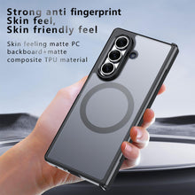 Carica l'immagine nel visualizzatore di Gallery, Tieeyivv Cover Magnetica per Samsung Galaxy Z Fold 7 5G Case con MagSafe, Anti-Caduta Frame in Silicone Morbido + Acrili