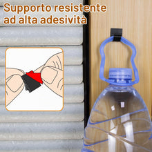 Carica l'immagine nel visualizzatore di Gallery, SOULWIT® 50 pezzi Autoadesivo Clip Cavo, Fermacavi Supporto Organizer la Gestione dei cavi per TV, PC, laptop, cavo Ethe