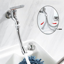 Carica l'immagine nel visualizzatore di Gallery, Prolunga Rubinetto Cucina 20cm, Acciaio Inox, Estensione Rubinetto 360° Girevole con 2 Adattatori, Per Cucine, Bagni, Se
