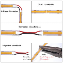 Carica l'immagine nel visualizzatore di Gallery, BENLUN Connettore Striscia LED 2 pin 8mm