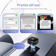 Carica l'immagine nel visualizzatore di Gallery, 2-in-1 Adattatore CarPlay Wireless, Adattatore Android Auto Wireless