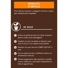Carica l'immagine nel visualizzatore di Gallery, COMPO CACTEA Terriccio per Cactacee, Per una Crescita Omogenea delle Piante, Sacco 2,5 L