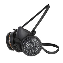 Carica l'immagine nel visualizzatore di Gallery, Ferko safety equipment Ar-142/40 F – Maschera con 2 filtri A1, colore: nero