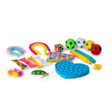 Carica l'immagine nel visualizzatore di Gallery, HGL Fidget Box, SV21083, per bambini dai 3 anni in su, 24 pezzi, motivi e colori assortiti