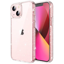 Carica l'immagine nel visualizzatore di Gallery, JETech Cover Glitter per iPhone 13, Trasparente