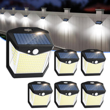Carica l'immagine nel visualizzatore di Gallery, Solare Luci LED Esterno Giardino: 248 LED Luce Esterne 6 Pezzi con Pannello Solari con Sensore da Movimento 3 Modos 270°