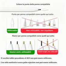 Carica l'immagine nel visualizzatore di Gallery, 6 Pezzi Punta per Apple Pencil, Precisione Elevata Punte Tips Ricambio Accessori, Alta Sensibilità Punte, Punta Ricambio