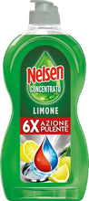 Carica l'immagine nel visualizzatore di Gallery, Nelsen Concentrato Limone Detersivo Piatti Mano 450ml