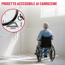Carica l'immagine nel visualizzatore di Gallery, Barriera Doccia Ferma Acqua Silicone (100cm) - Bordo Doccia Anti Acqua Autoadesivo Flessibile, Barriera Antiacqua Doccia
