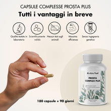 Carica l'immagine nel visualizzatore di Gallery, Prosta Complex Plus - Serenoa repens - 180 capsule per la prostata