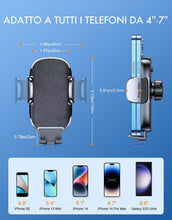 Carica l'immagine nel visualizzatore di Gallery, Mohard Porta Cellulare Auto, Mai Cadere Cruscotto/Parabrezza 360° Ruotabile