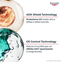 Carica l'immagine nel visualizzatore di Gallery, Oil Control Sun Gel-Creme Spf50+ Eucerin® 50ml