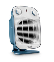 Carica l'immagine nel visualizzatore di Gallery, De'Longhi HFS50B20.AV Termoventilatore, Silenzioso e leggero, 3 livelli di potenza, ventilazione estiva, protezione antigoccia, maniglia, dispositivo di sicurezza, luce, protezione antigelo,Avio