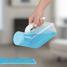 Carica l'immagine nel visualizzatore di Gallery, Orinatoio Uomo 1L con Coperchio – Bottiglia Urinaria Maschile Portatile, Orinatoio Maschile Antigoccia per Casa, Viaggio