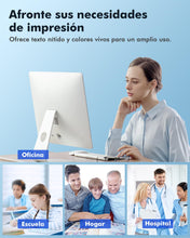 Carica l&#39;immagine nel visualizzatore di Gallery, Heroil 302 XL 302XL Cartucce d&#39;inchiostro Sostituzione per HP 302 nero e colore per HP Envy 4520 4522 4525 Officejet 3830 3834 4650 4652 DeskJet 1110 2130 3630 3632 3634 3636 (2-Pack)