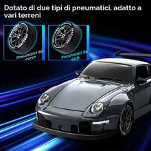 Carica l'immagine nel visualizzatore di Gallery, Macchina Telecomandata RC Drift Car, 1:24 20KM/H 4WD Macchine Telecomandate per Bambini Adulti, Radiocomandata Auto con 